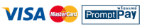 Visa, Mastercard, PromptPay